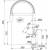 Bateria Franke FN 9630 S chrom